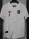 2025-26 Portugal White Casual Edition Baseball Jersey (RONALDO 7)