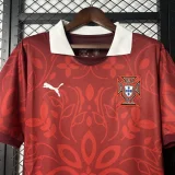 2025-26 Portugal Red Special Edition Fans Soccer Jersey
