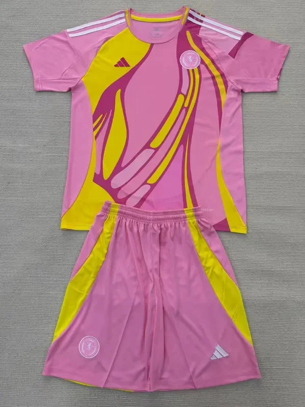 2025-26 Scotland Away Kids Soccer Jersey