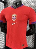 2025-26 Norway Home Player Version Soccer Jersey