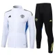 2025-26 Man Utd White Jacket Tracksuit #A2533