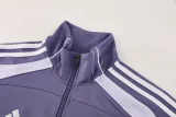 2025-26 Man Utd Purple Jacket Tracksuit #07