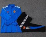 2025-26 Man Utd Fancy blue Kids Jacket Tracksuit #E25103(童装)