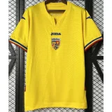 2025-26 Romania Home Fans Soccer Jersey