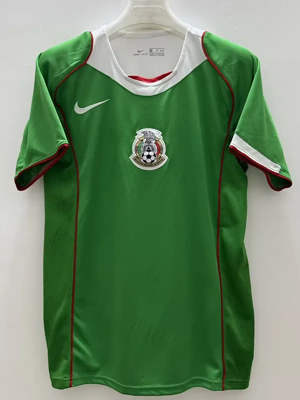 2004-2005 Mexico Home Retro Soccer Jersey