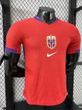2025-26 Norway Home Player Version Soccer Jersey