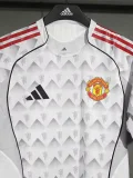 2025-26 Man Utd Grey White Special Edition Player Version Training shirts
