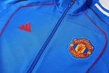 2025-26 Man Utd Fancy blue Jacket Tracksuit #03