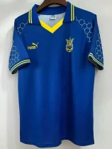 1998 Ukraine Away Retro Soccer Jersey
