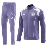 2025-26 Man Utd Purple Jacket Tracksuit #07