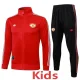 2025-26 Man Utd Red Kids Jacket Tracksuit #E2555(童装)