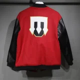 2025-26 Man Utd Red Cotton Baseball Jacket