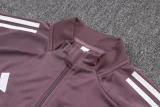 2025-26 Man Utd Grey purple Kids Jacket Tracksuit #E2581(童装)