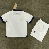 2025-26 Guatemala Home Kids Soccer Jersey