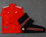 2025-26 Man Utd Red Kids Jacket Tracksuit #E2555(童装)