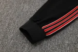 2025-26 Man Utd Black Jacket Tracksuit #A2508