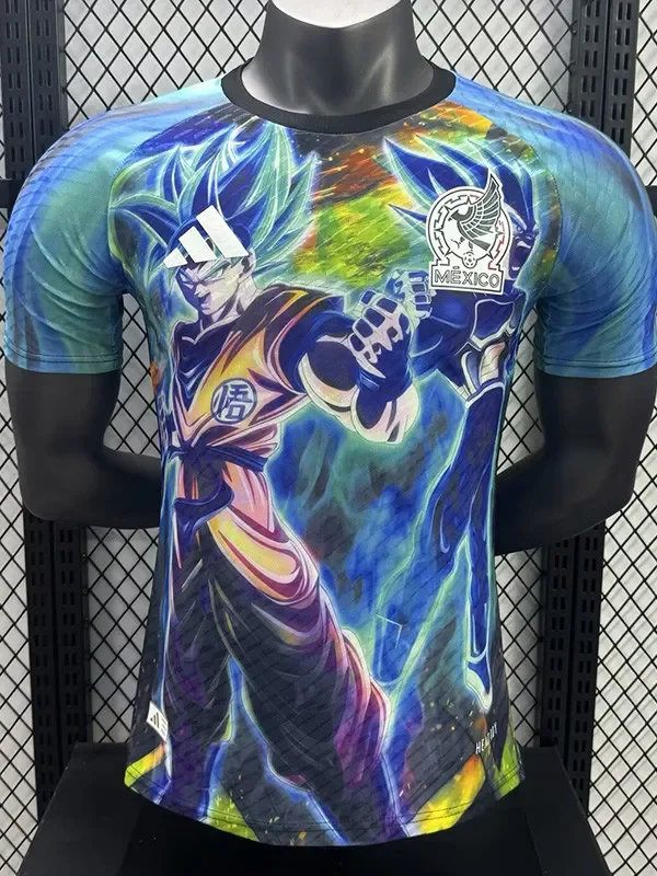 2025-26 Mexico Blue Special Edition Player Version Training Shirts