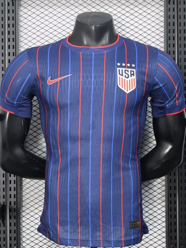 2025-26 USA Away Player Version Soccer Jersey