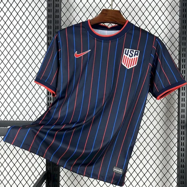 2025-26 USA Away Fans Soccer Jersey 不带星