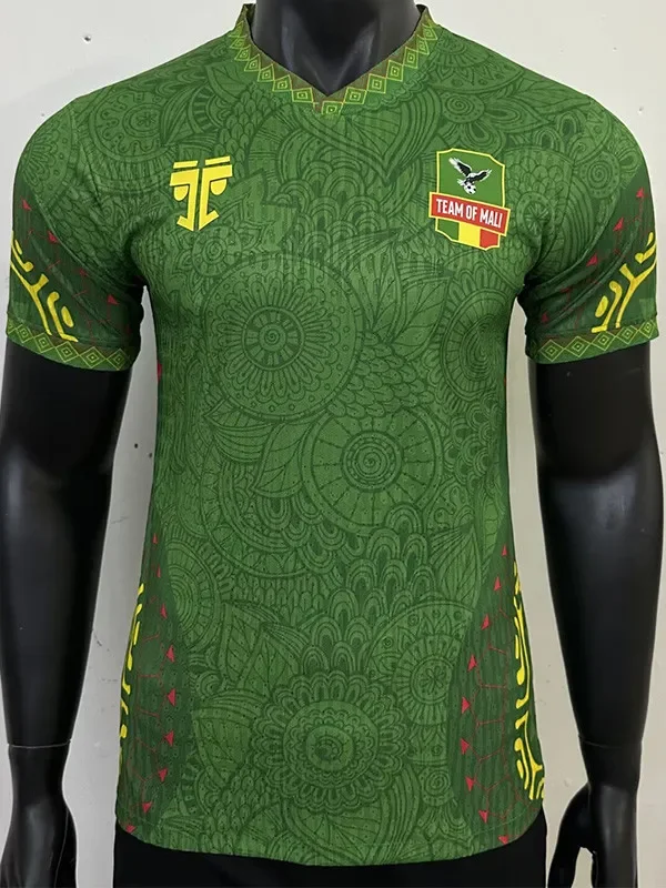 2025-26 Mali Green Player Version Soccer Jersey