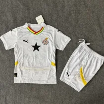 2024-25 Ghana Home Kids Soccer Jersey