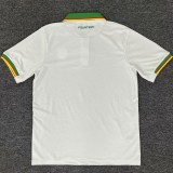 2025-26 Cameroon White Polo Short Sleeve