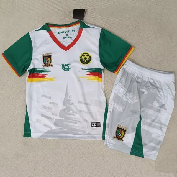 2025-26 Cameroon Third Kids Soccer Jersey