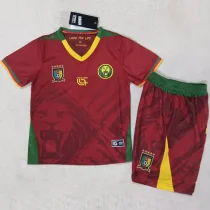 2025-26 Cameroon Away Kids Soccer Jersey