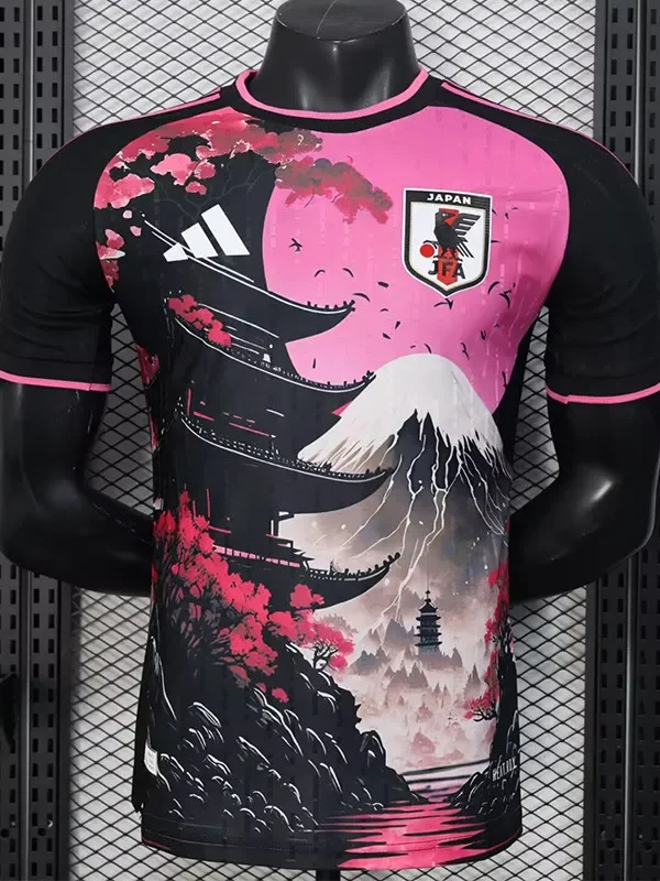 2025-26 Japan Pink Black Special Edition Player Version Soccer Jersey