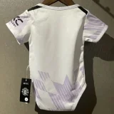 2025-26 Man Utd Away Baby Infant Crawl Suit
