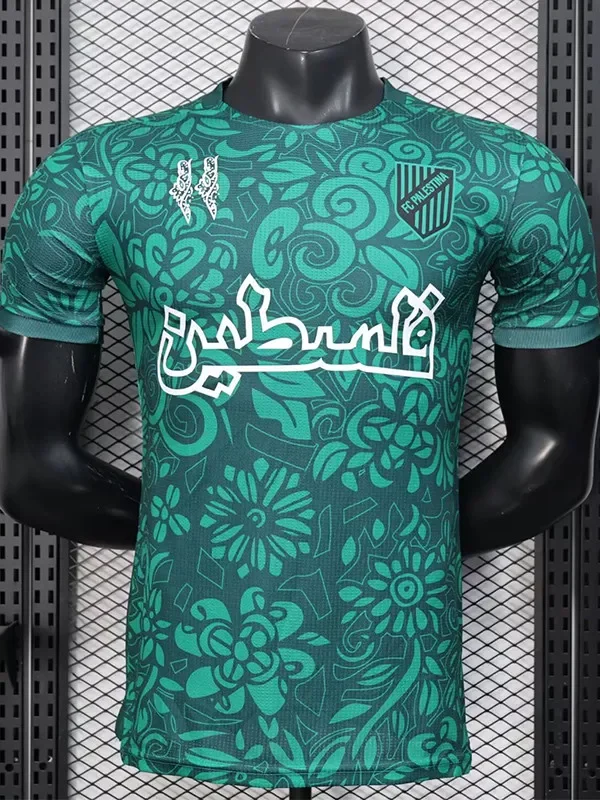 2025-26 Palestina FC Green Player Version Training shirts