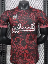 2025-26 Palestina FC Red Black Player Version Training shirts