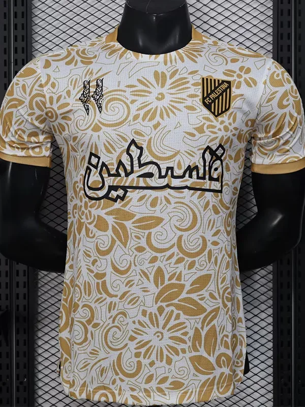 2025-26 Palestina FC Yellow Player Version Training shirts