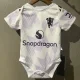 2025-26 Man Utd Away Baby Infant Crawl Suit