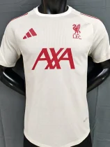 25-26 Liverpool Beige Player Version Training shirts