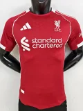 25-26 Liverpool Home Player Version Soccer Jersey
