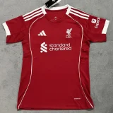 25-26 Liverpool Home Women Soccer Jersey (女)