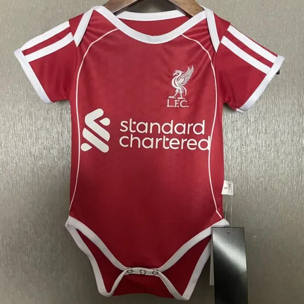 2025-26 Liverpool  Home Baby Infant Crawl Suit