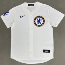 25/26 Chelsea White Casual Edition Baseball Jersey
