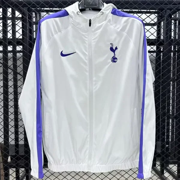 2025-26 Tottenham Hotspur  White Windbreaker