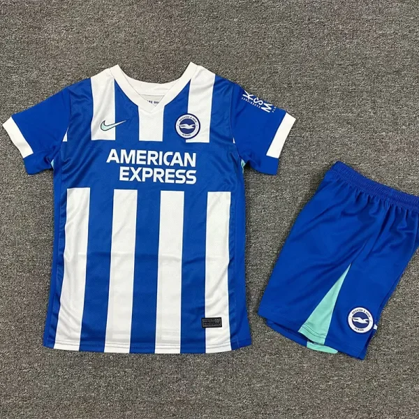 2025-26 Brighton Home Kids Soccer Jersey