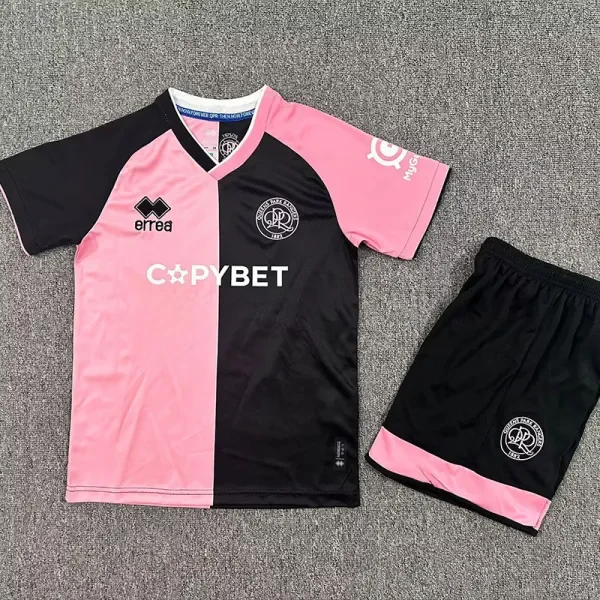 2025-26 QPR Third Kids Soccer Jersey (女王公园)