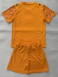2025-26 Derby County Orange GoalKeeper Kids Soccer Jersey