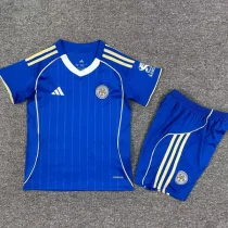 2025-26 Leicester City Home Kids Soccer Jersey