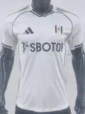 2025-26 Fulham Home Player Version Soccer Jersey