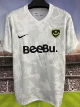 2025-26 Portsmouth Grey White Goalkeeper Soccer Jersey