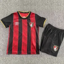 2025-26 Bournemouth Home Kids Soccer Jersey