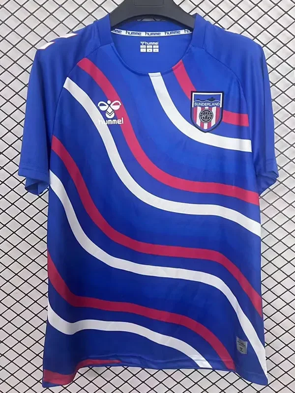 2025-26 Sunderland Blue Training Shirts