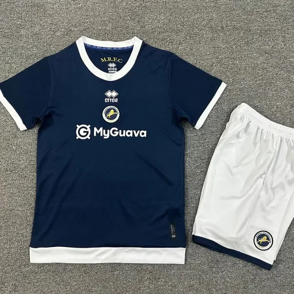 2025-26 Millwall Home Kids Soccer Jersey