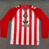 2025-26 Sunderland Home Long Sleeve Soccer Jersey (长袖)